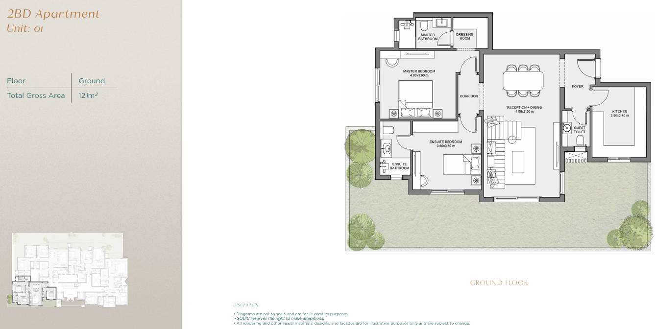 Floor Plan - كمبوند ايست فالي المستقبل سيتي سوديك للتطوير العقاري - East Vale Compound Mostakbal City 