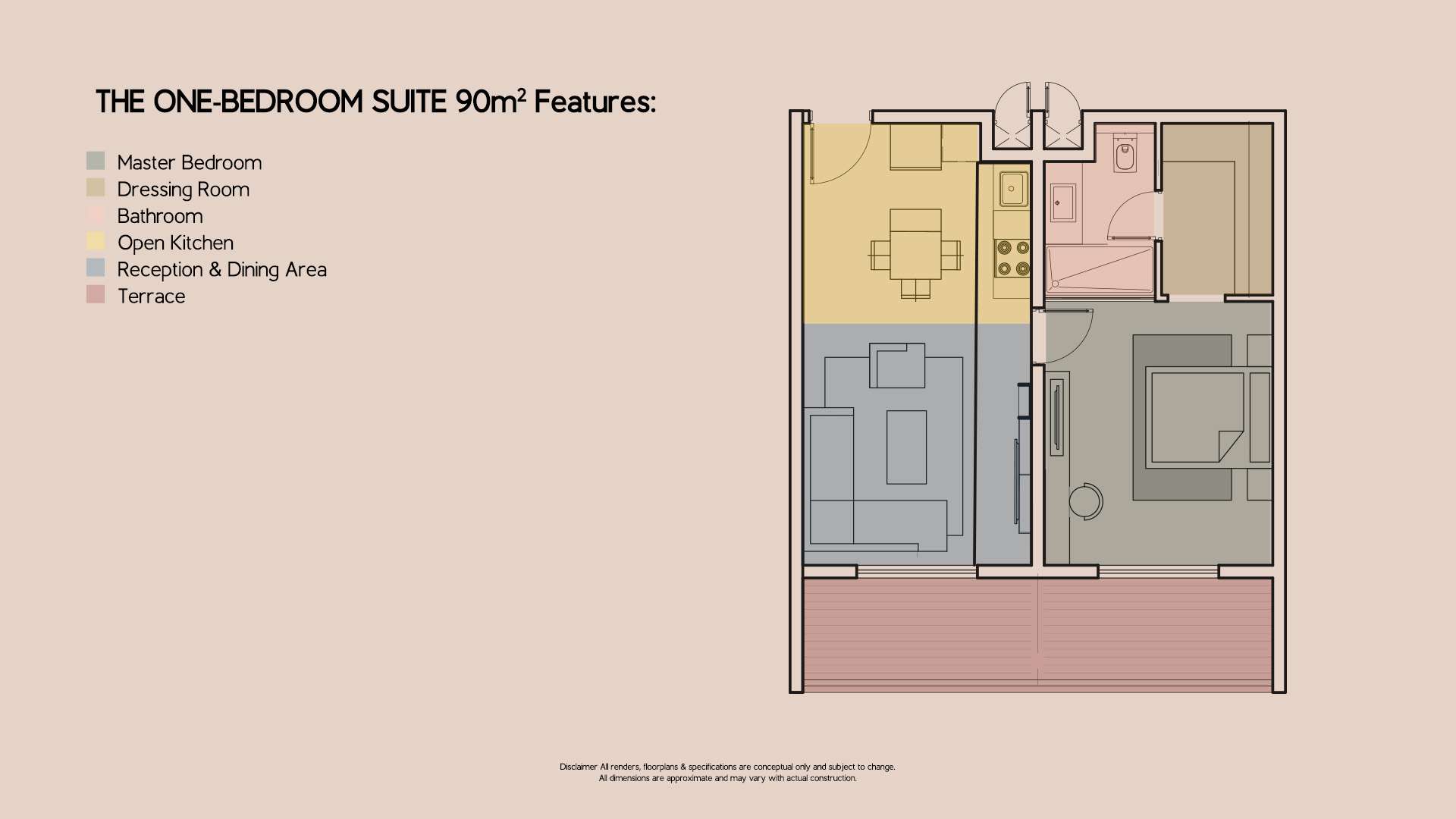 Floor Plan - The Red Residence Compound New Cairo Al Borouj Misr Development