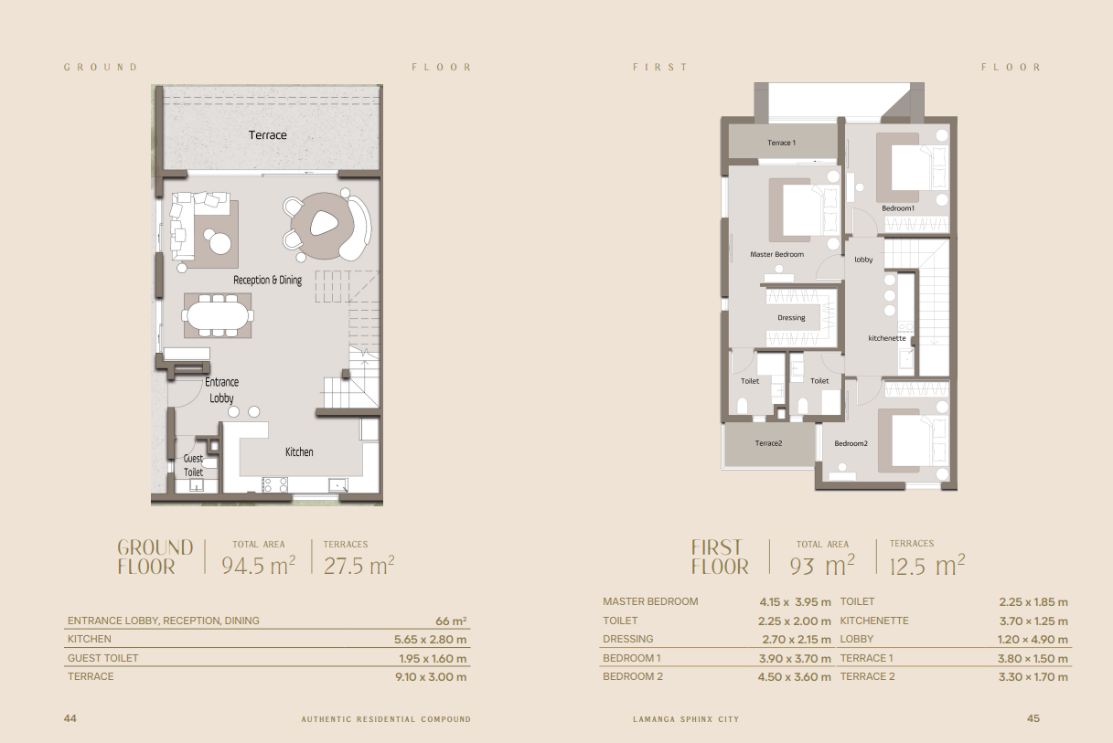 Floor Plan - Lamanga Sphinx City Compound AlKarma Developments