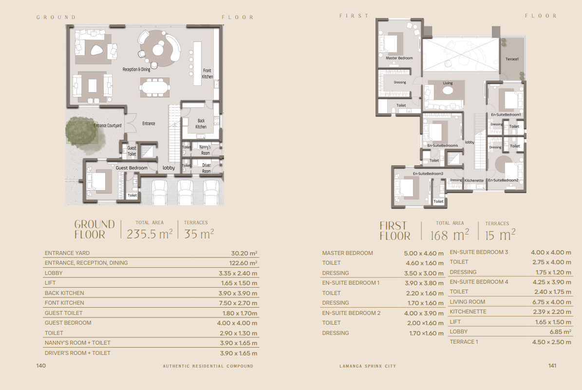 Floor Plan - Lamanga Sphinx City Compound AlKarma Developments