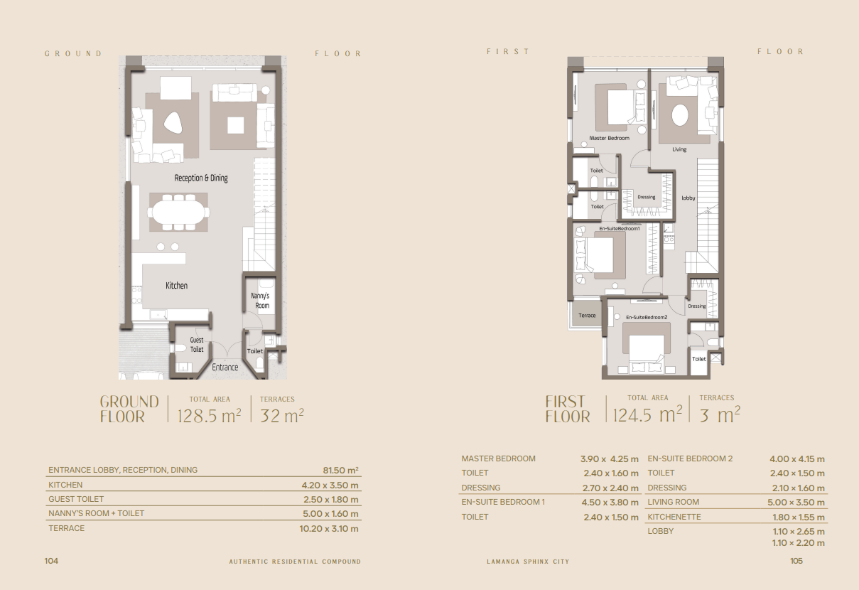 Floor Plan - Lamanga Sphinx City Compound AlKarma Developments