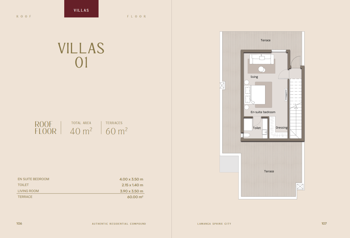 Floor Plan - Lamanga Sphinx City Compound AlKarma Developments