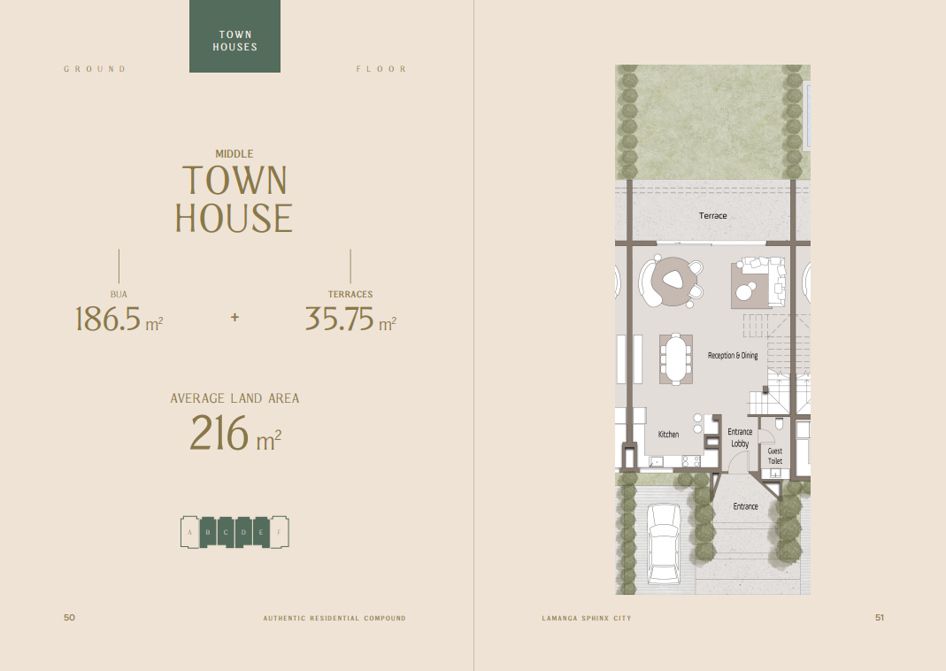 Plan 22 - Lamanga Sphinx City Compound AlKarma Developments