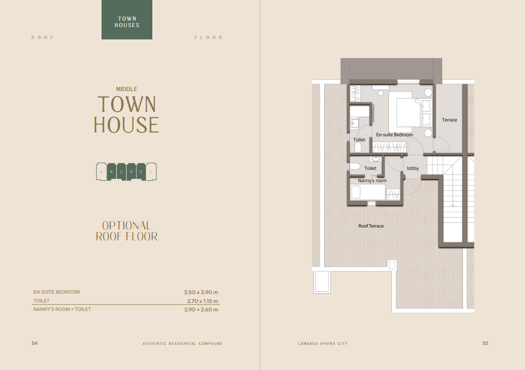 Plan 24 - Lamanga Sphinx City Compound AlKarma Developments