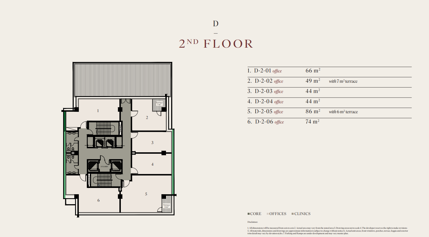 Floor Plan - مول بريدجز الشيخ زايد وان اوف وان للتطوير العقاري - Bridges Mall Sheikh Zayed
