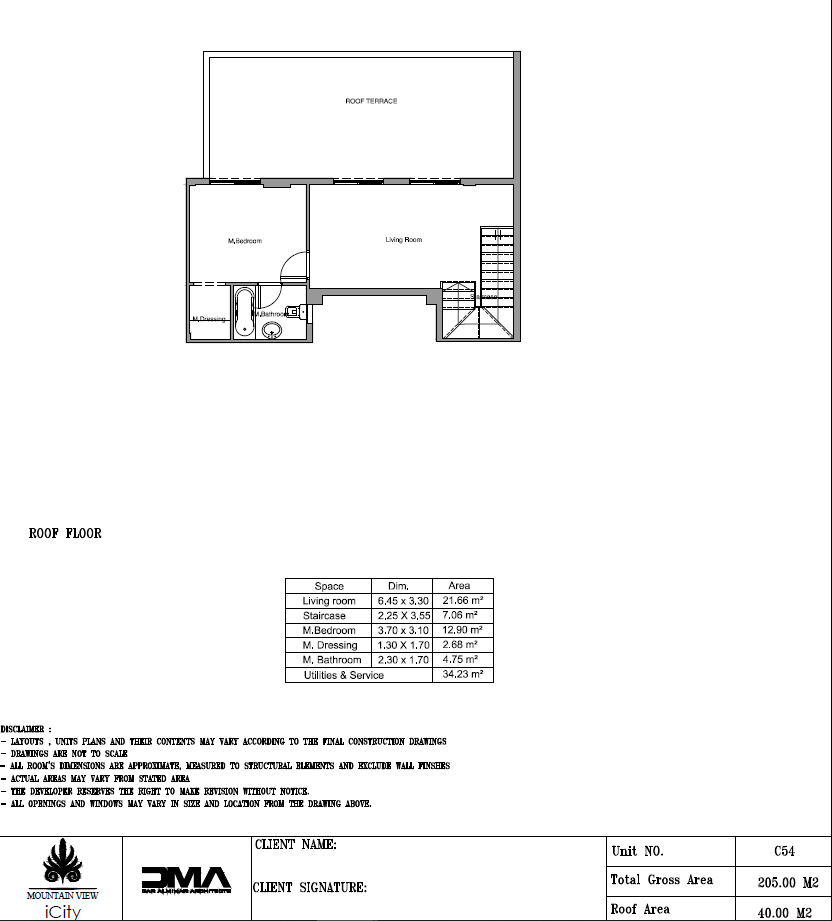 Club Park- ICity floor plan