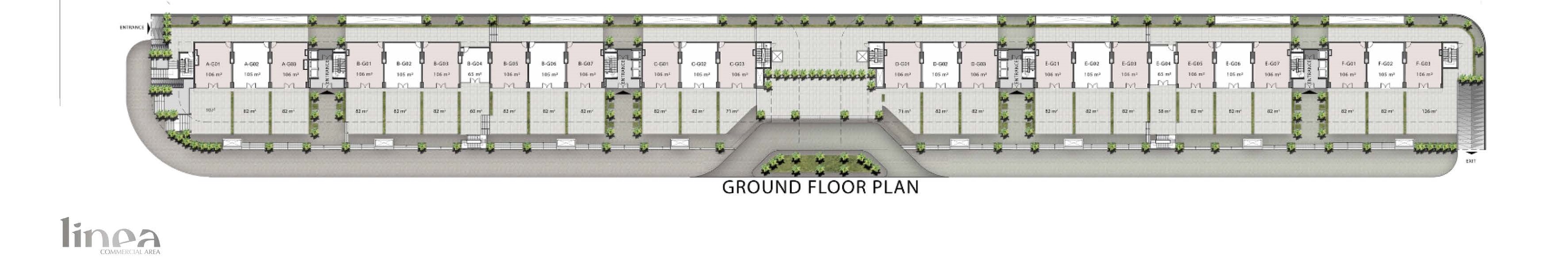 Linea floor plan
