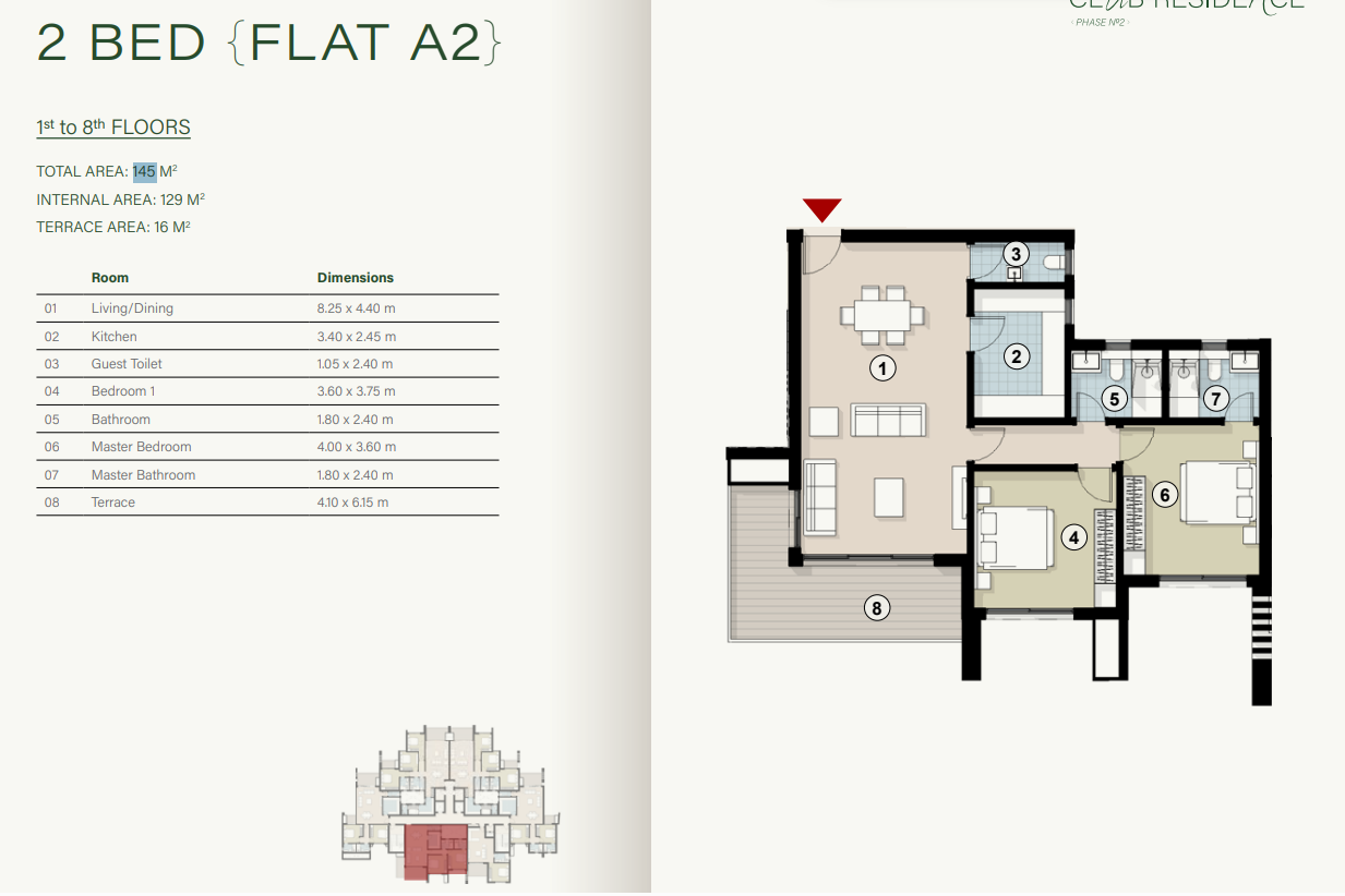 Plan 7 - Club residence