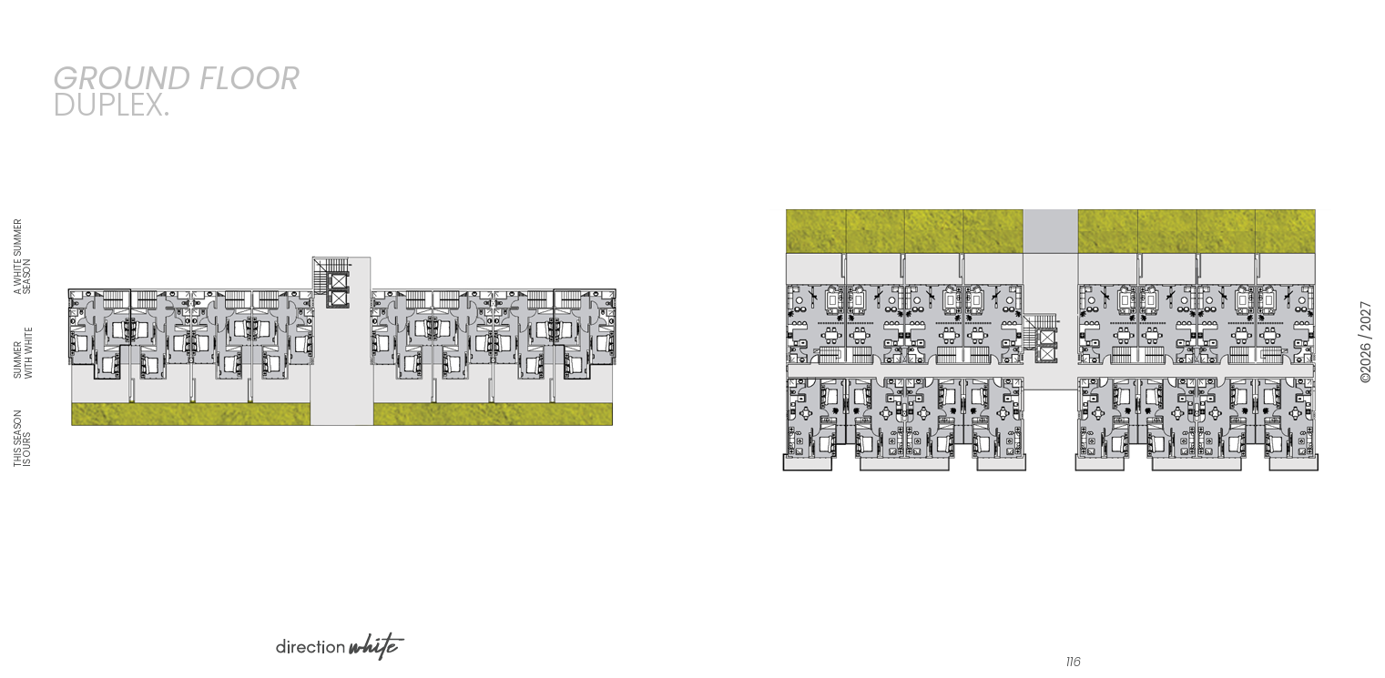 دايركشن وايت اويستر floor plan