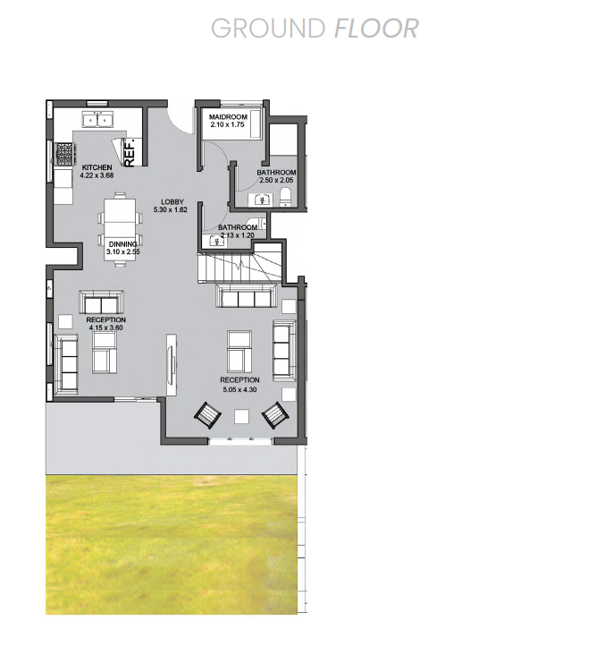 دايركشن وايت اويستر floor plan