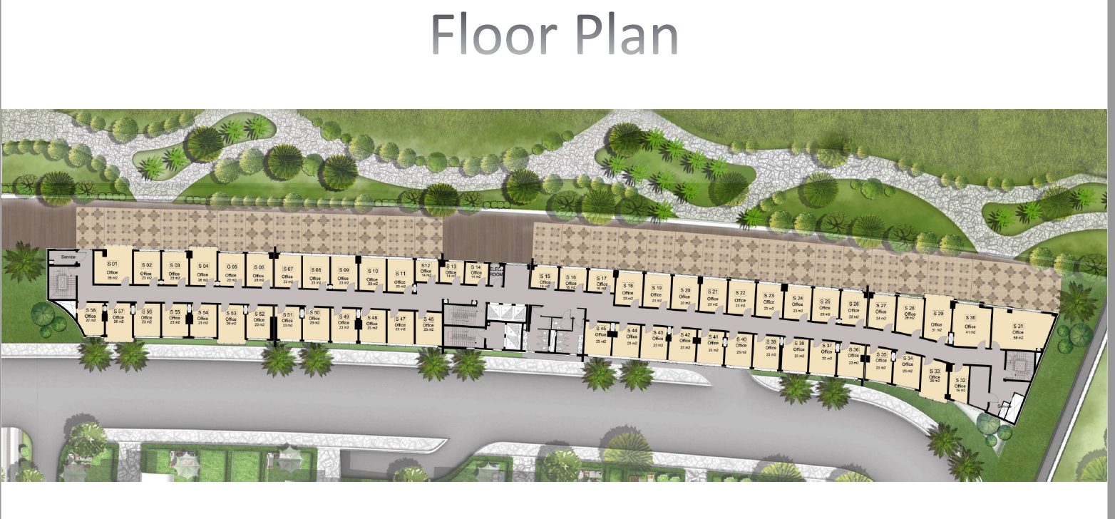 دى جويا 2 ستريب مول floor plan