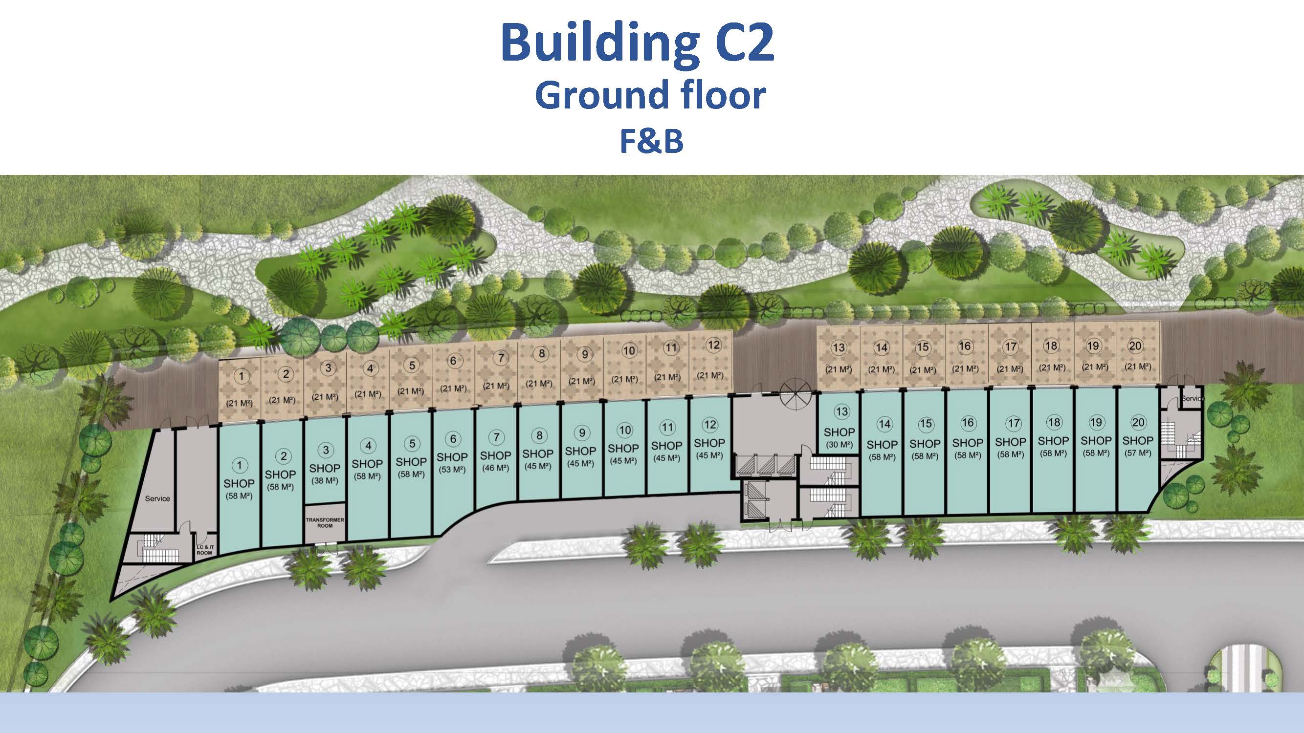دى جويا 2 ستريب مول floor plan