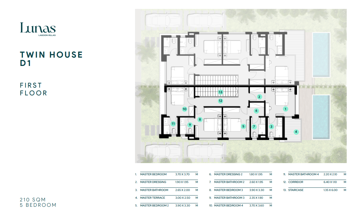 Lunas floor plan