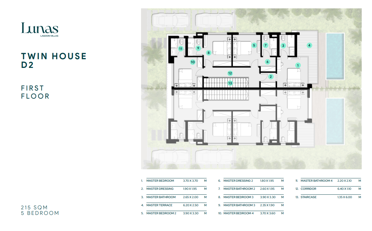 Lunas floor plan