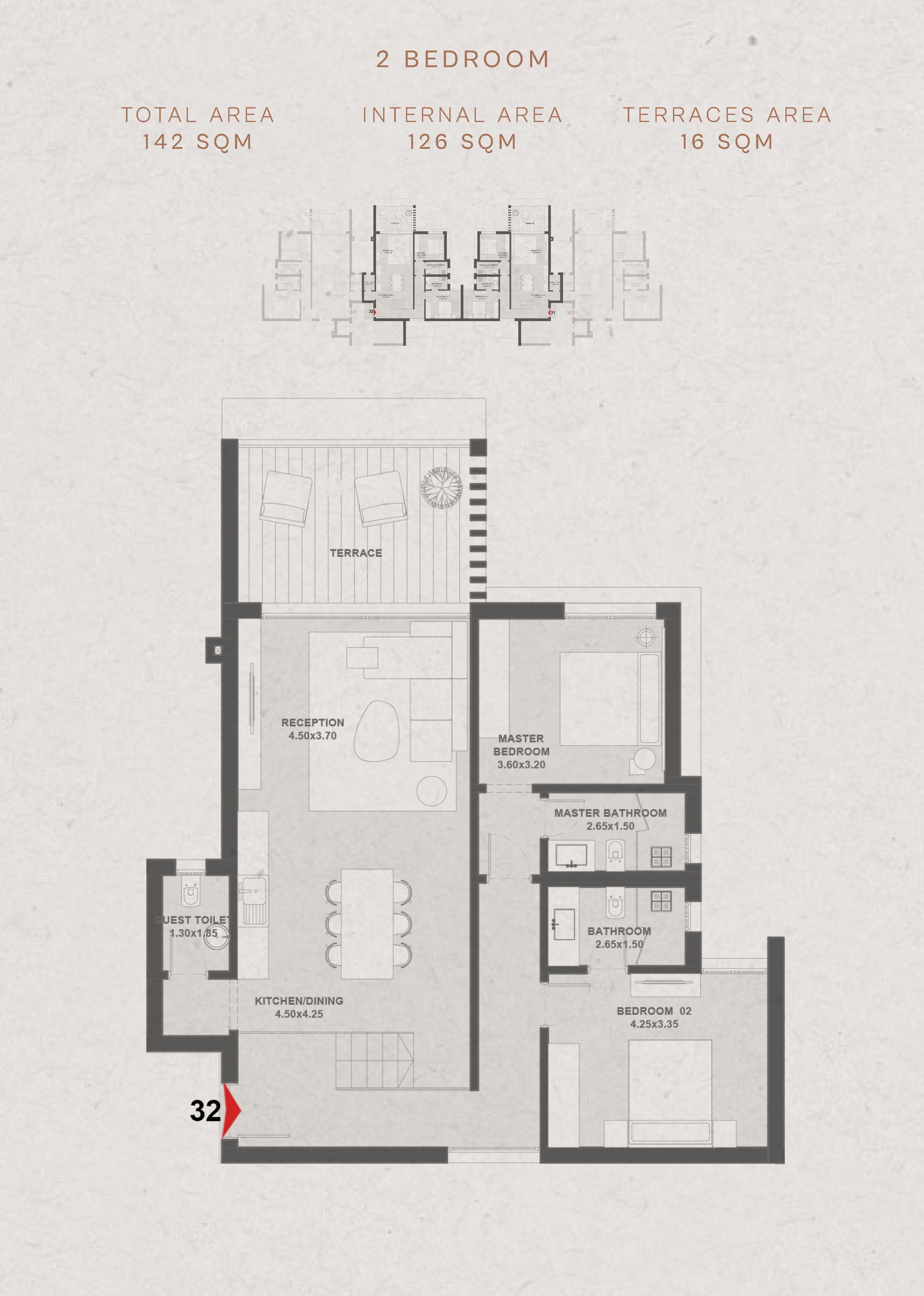 Geo The Med floor plan