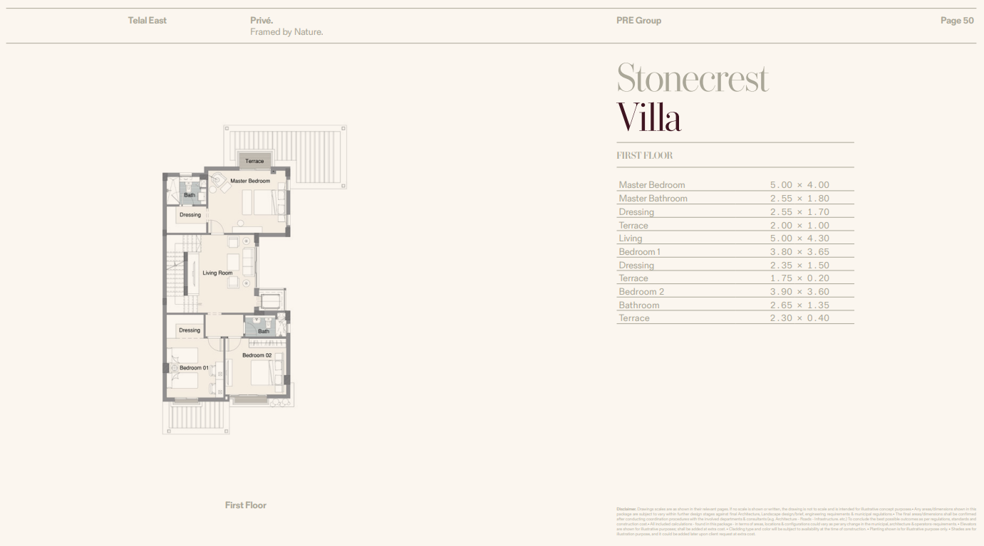 Telal East floor plan