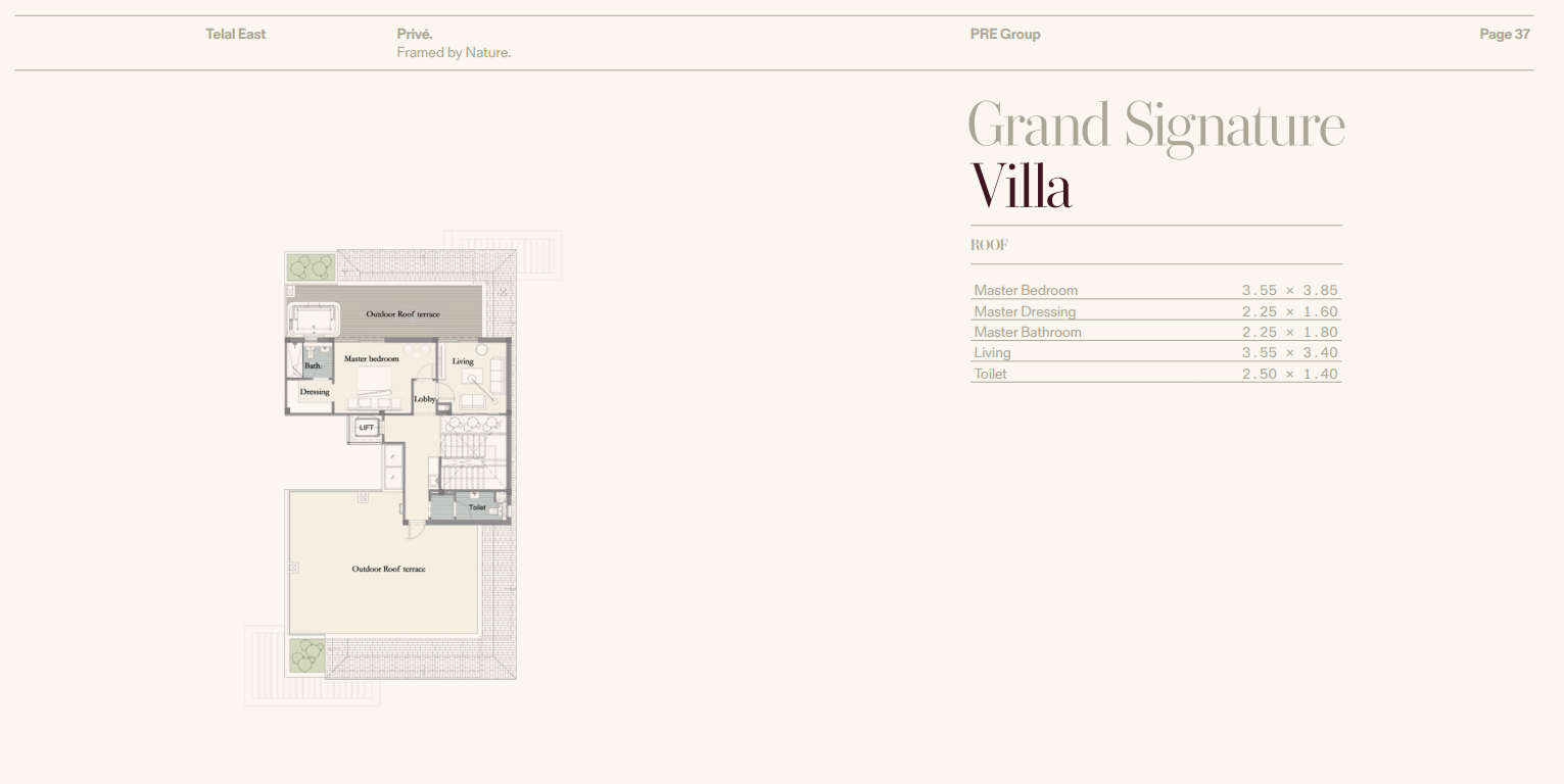 Telal East floor plan