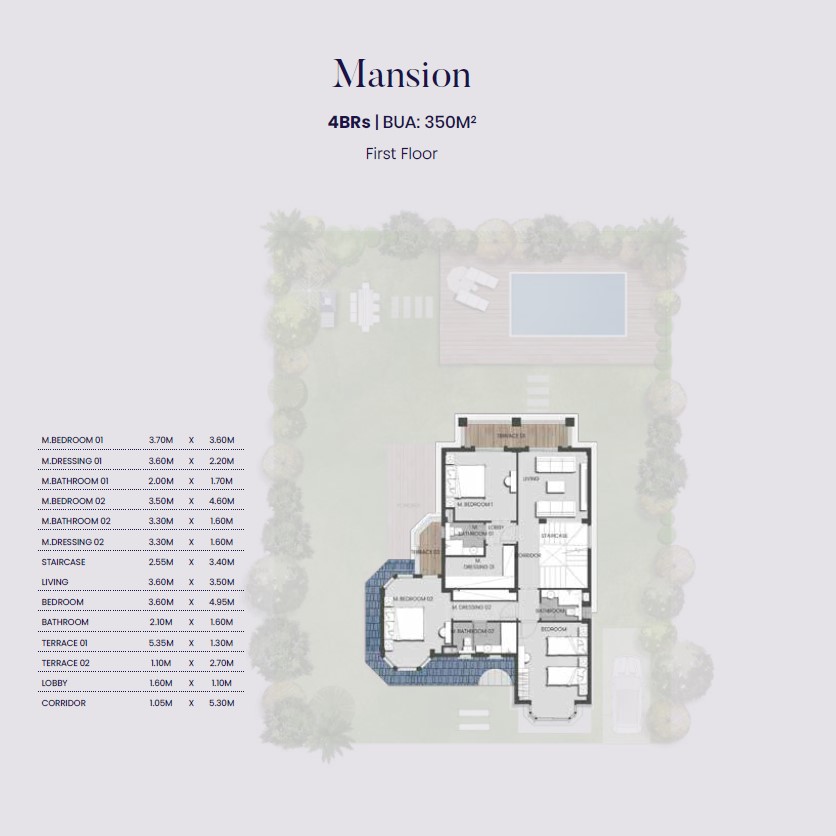 Aliva floor plan