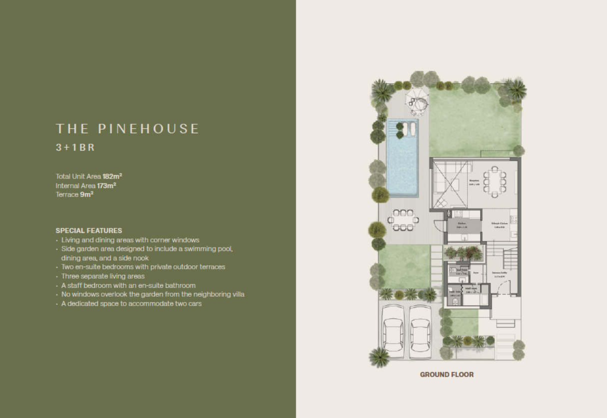 باين لاينز floor plan