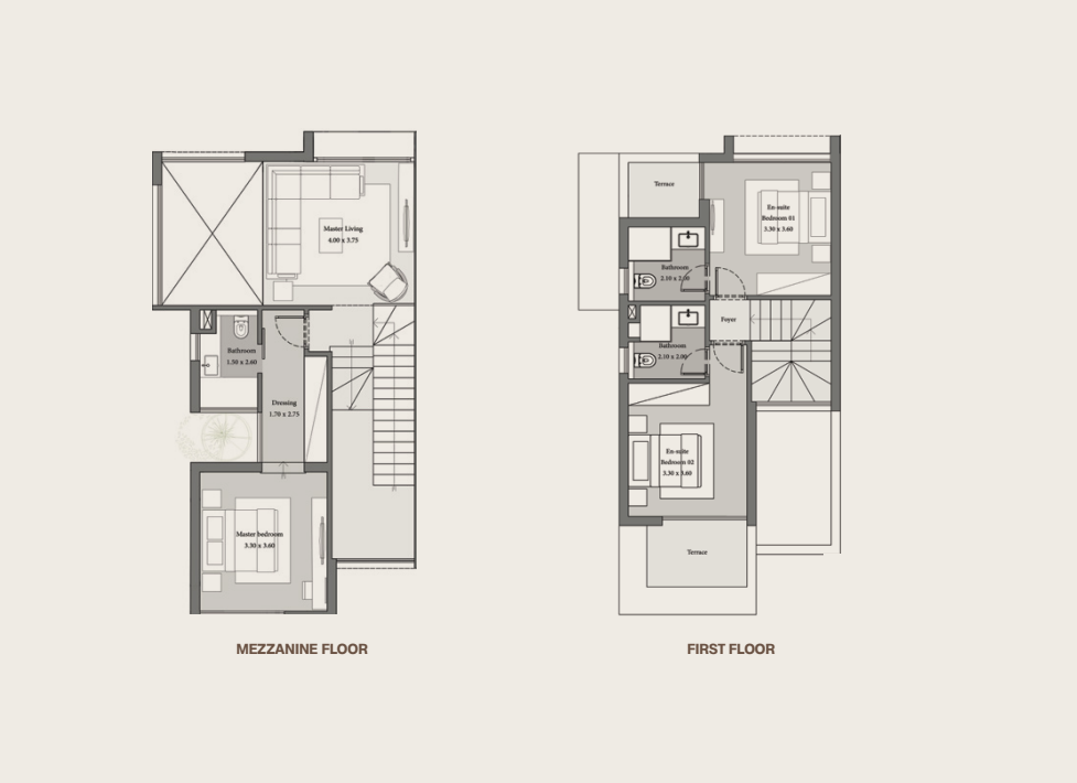 باين لاينز floor plan
