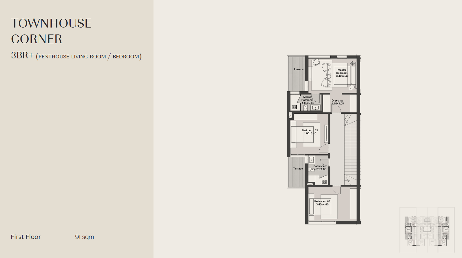 نورث فيلاز -هيلز اوف وان floor plan