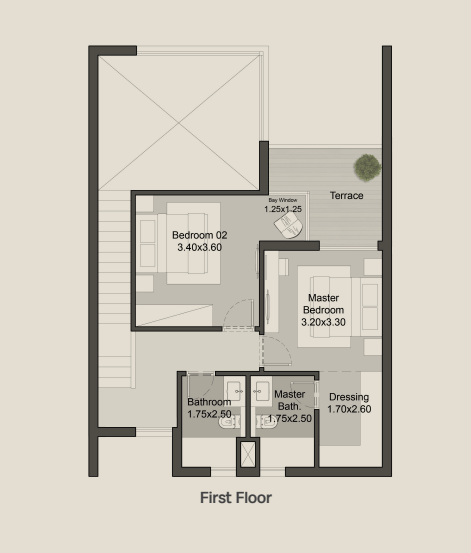 ذا جراي ريزيدينسيس-هيلز اوف وان floor plan