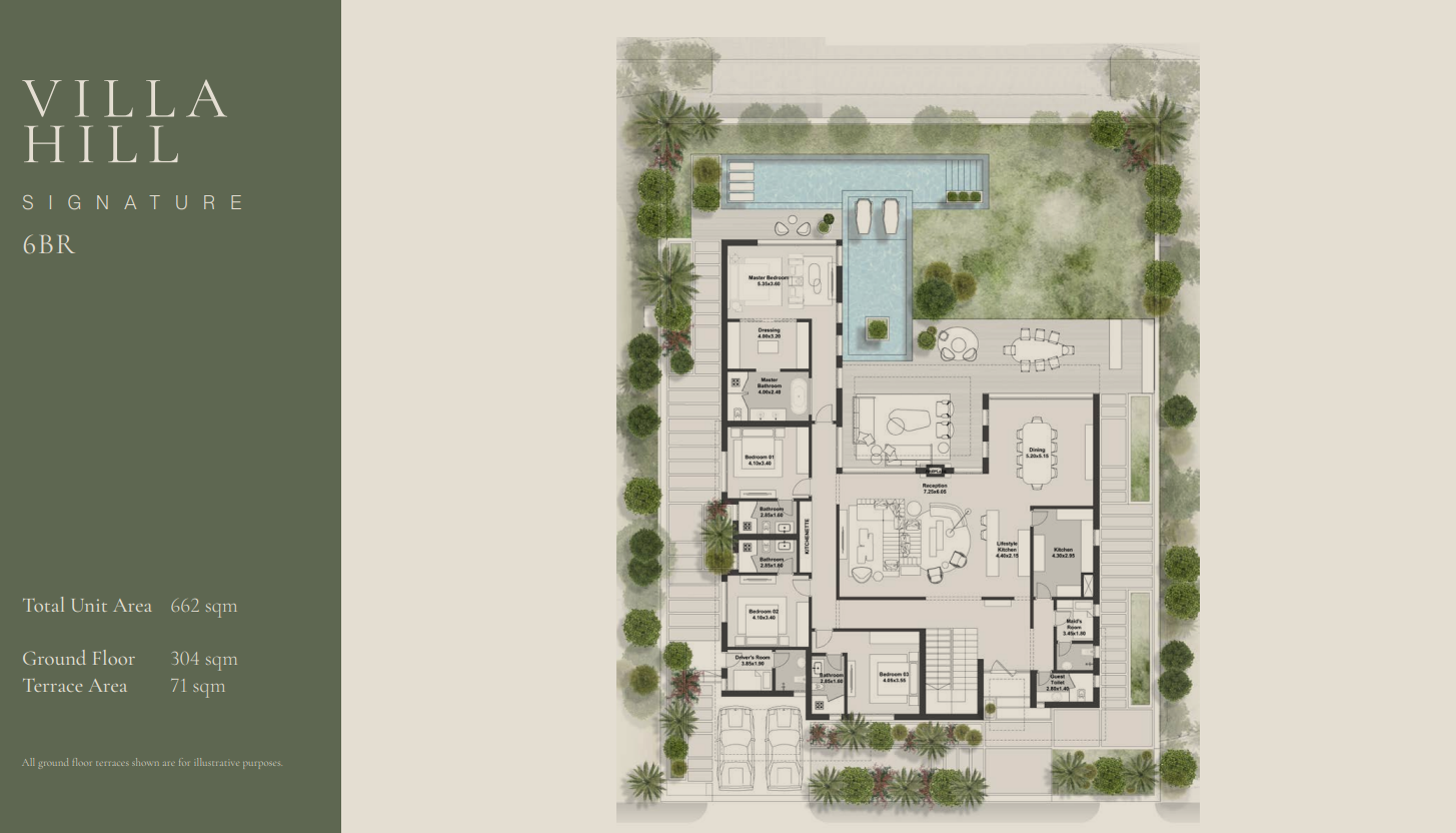 Lake Front Villas floor plan