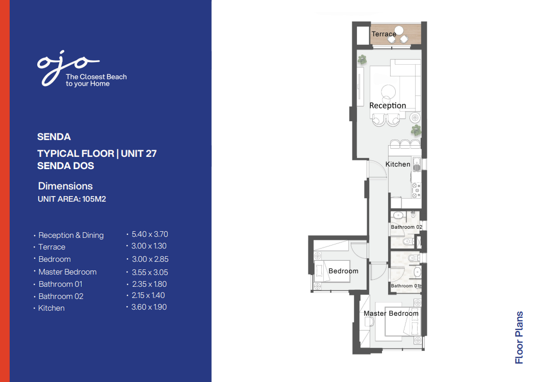 Ojo Murano floor plan