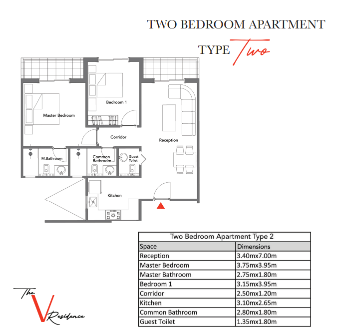 Villagio floor plan