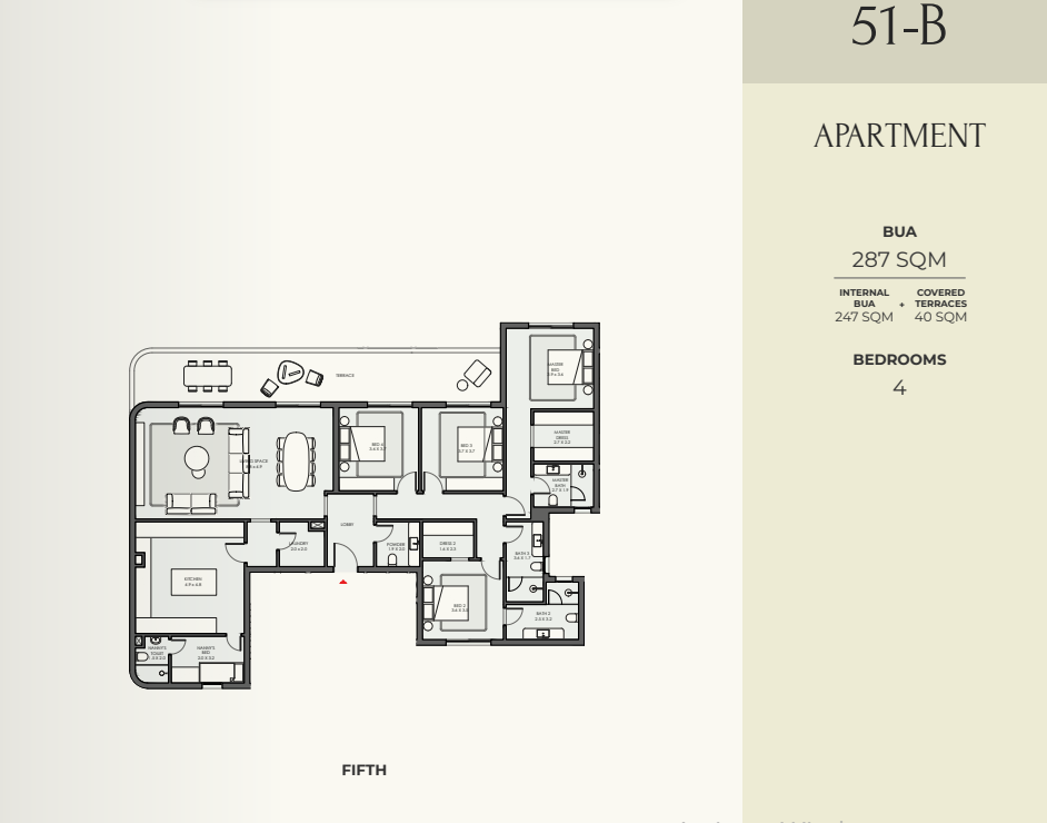 Crescent Walk South floor plan