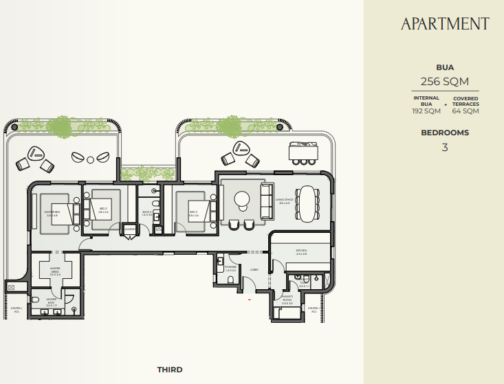 Crescent Walk South floor plan