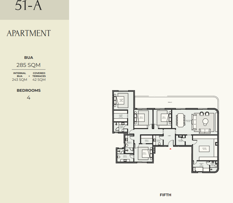Crescent Walk South floor plan