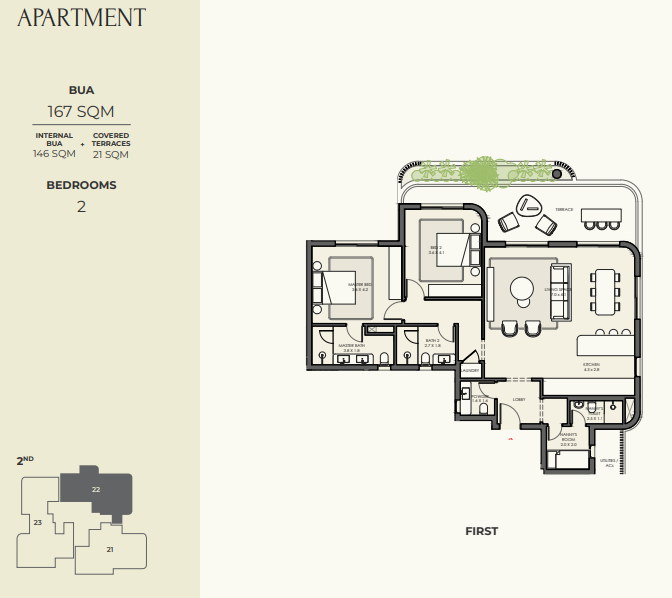 Crescent Walk South floor plan