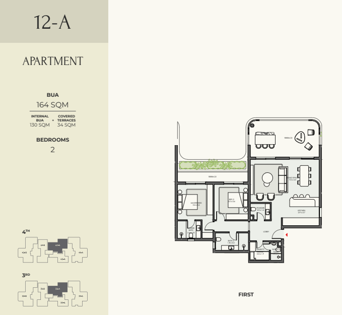 Crescent Walk South floor plan