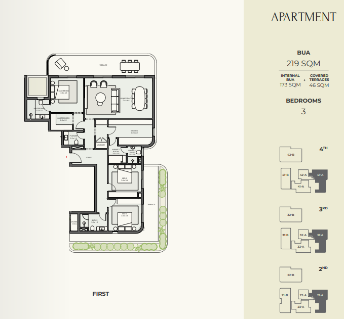 Crescent Walk South floor plan