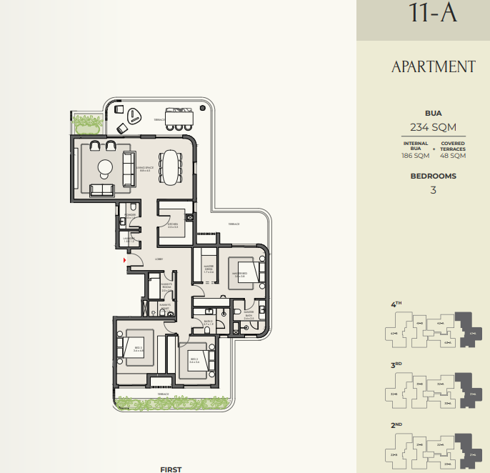 Crescent Walk South floor plan