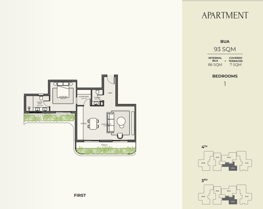 Crescent Walk South floor plan
