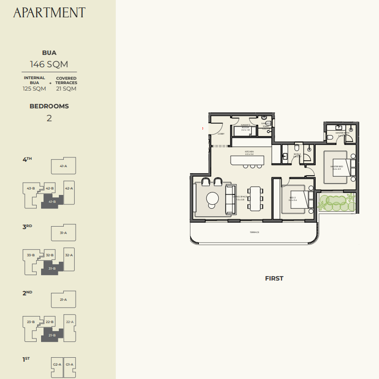 Crescent Walk South floor plan