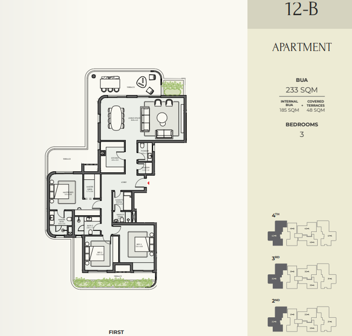 Crescent Walk South floor plan