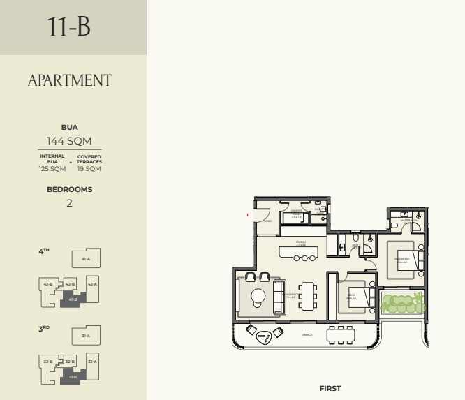 Crescent Walk South floor plan