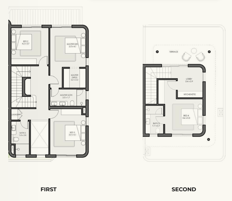 كريسنت ووك floor plan