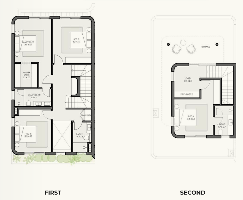 كريسنت ووك floor plan
