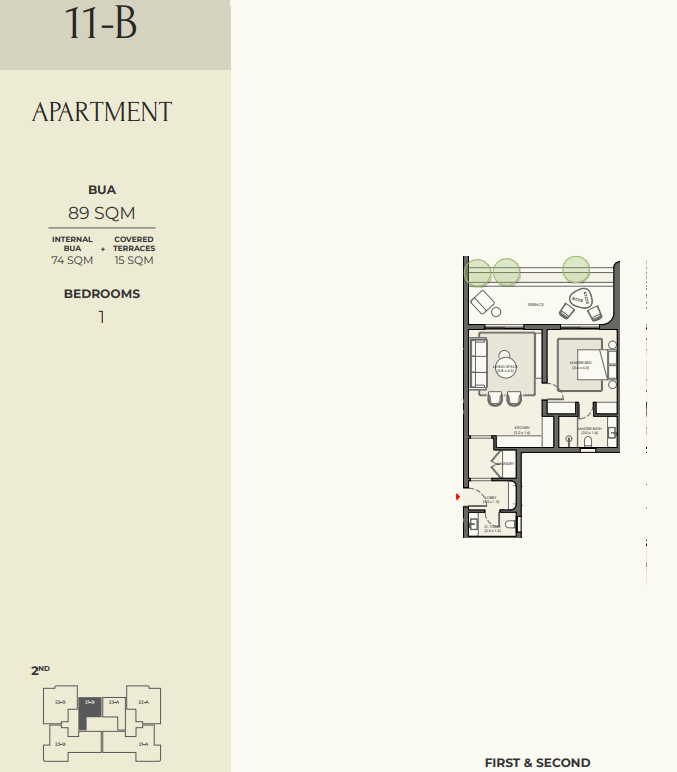 كريسنت ووك floor plan