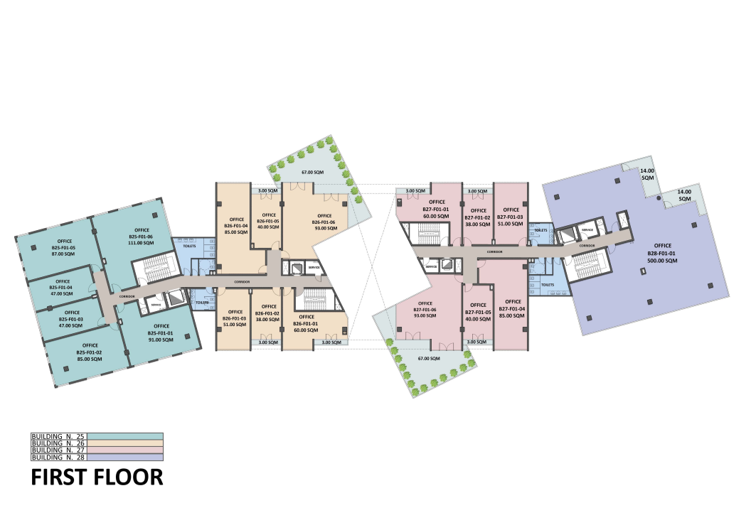 Plan 1 - Rafts Business District