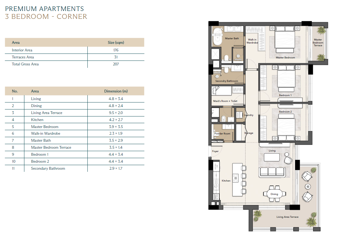 Ras El Hekma floor plan
