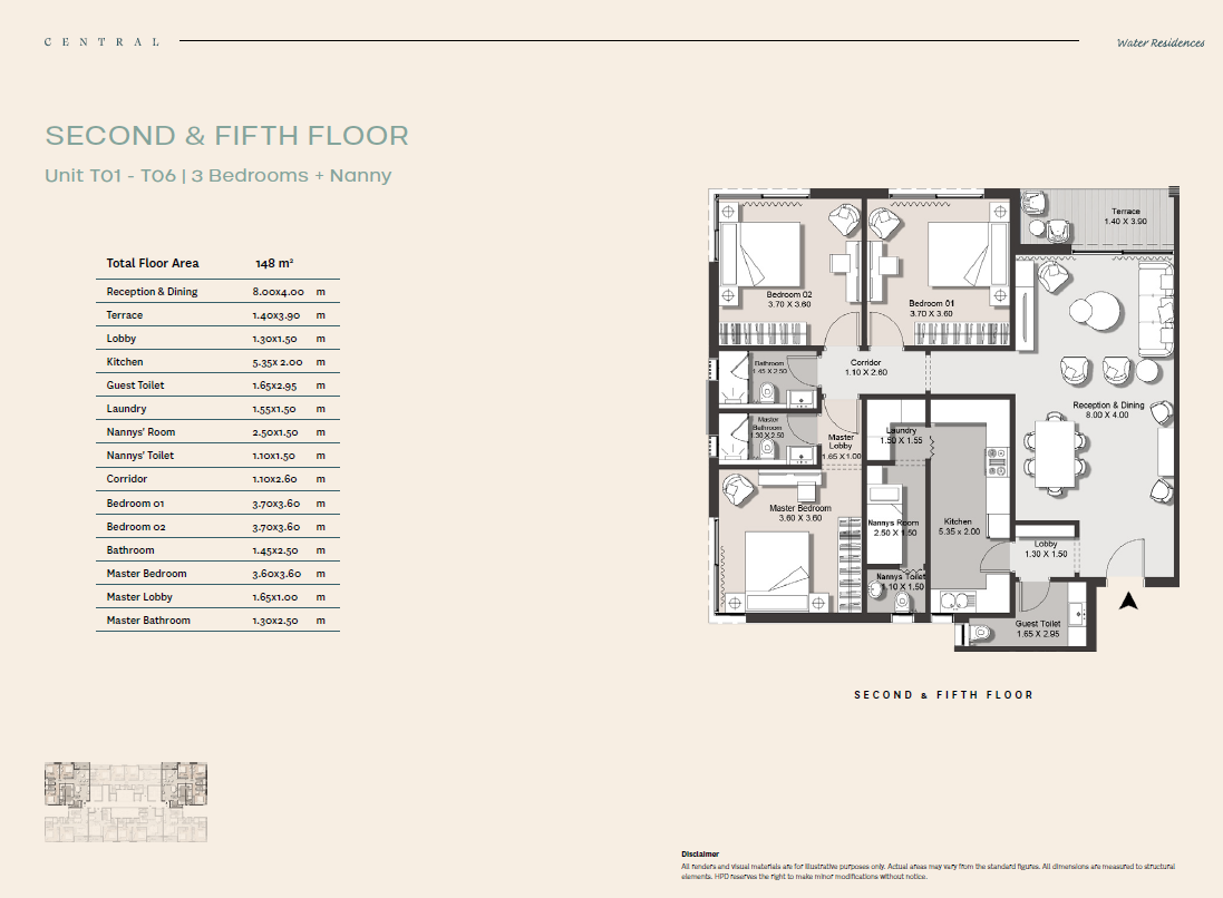 Plan 12 - Central Water Residences