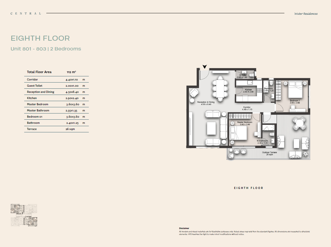 Plan 18 - Central Water Residences