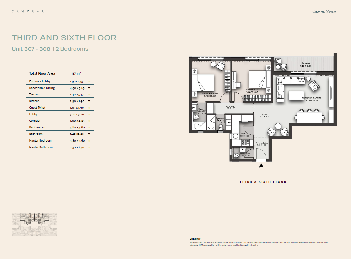 Plan 5 - Central Water Residences