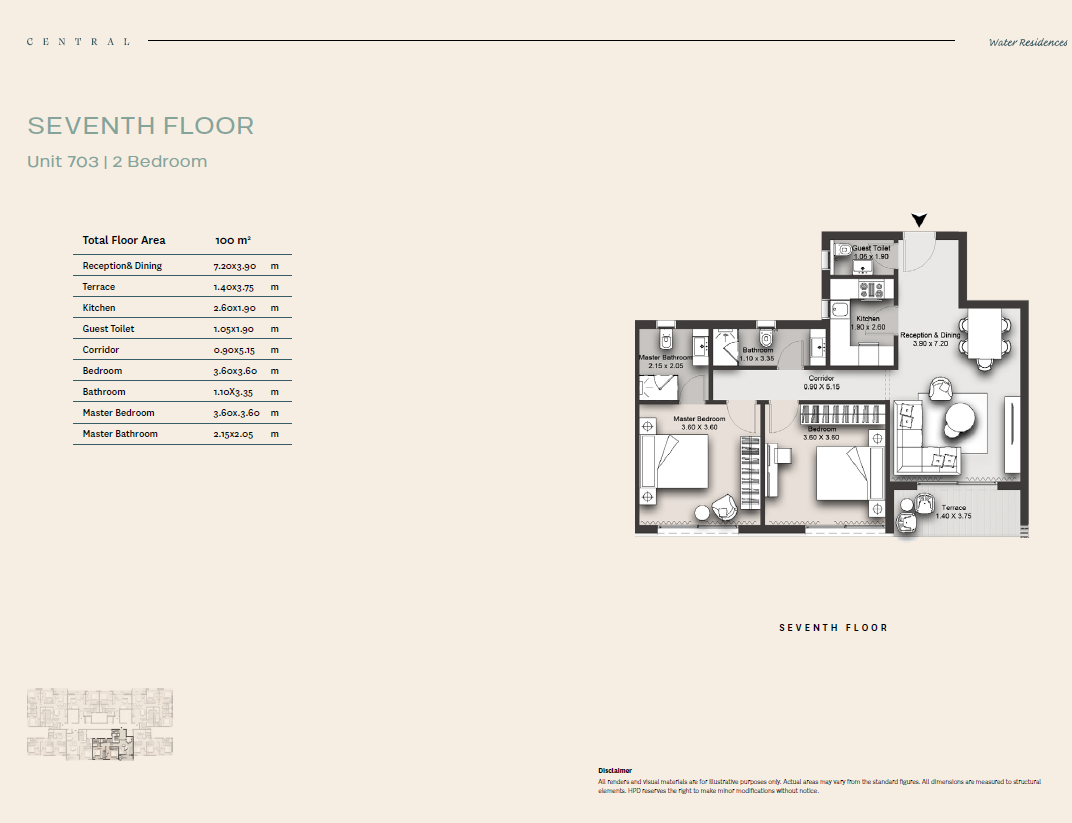 Plan 19 - Central Water Residences