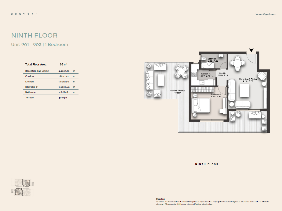 Plan 20 - Central Water Residences